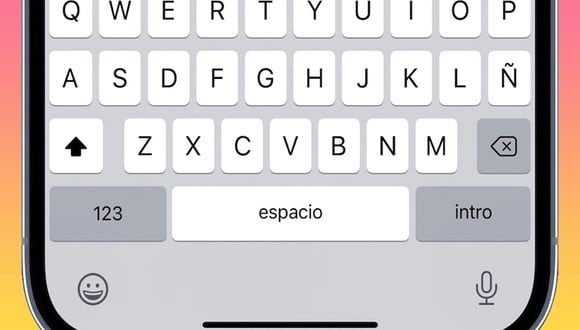 Aprende cómo cambiar el diseño del teclado de tu iPhone en pocos pasos. (Foto: Apple)