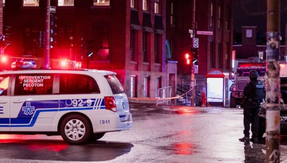 Ubisoft Montreal: no se reportan incidentes luego de la operación policial.  / AFP / Andrej Ivanov