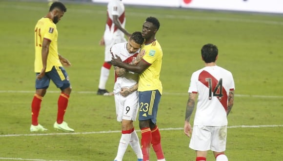 Perú perdió 3-0 frente a Colombia por Eliminatorias (Foto:GEC)
