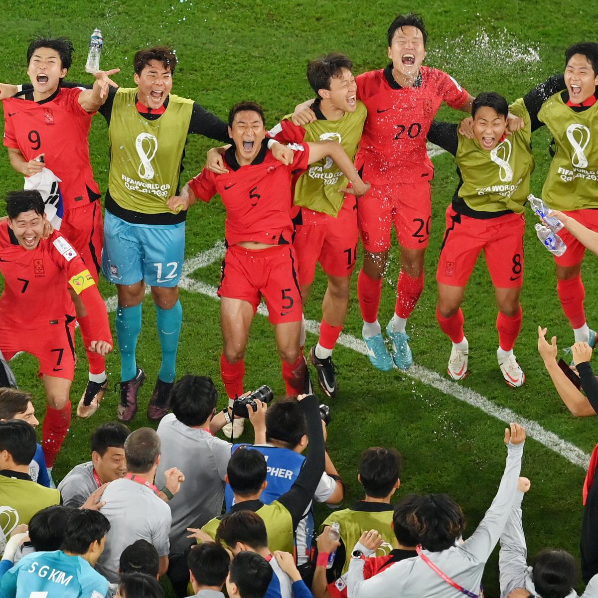 la emotiva celebración de Corea del Sur tras conseguir su clasificación a  octavos | VIDEO | RMMD | MUNDIAL-X-DEPOR | DEPOR