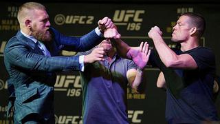 UFC: ¿Conor McGregor lesionó a Nate Diaz en el altercado del pesaje? (VIDEO)