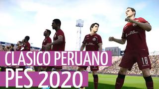 PES 2020: Alianza Lima vs. Universitario, así quedó la simulación del partido