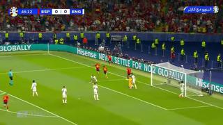 En el arranque del segundo tiempo: gol de Nico Williams para el 1-0 de España en la final de la Eurocopa