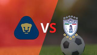 Victoria parcial para Pumas UNAM sobre Pachuca en el estadio Olímpico Universitario