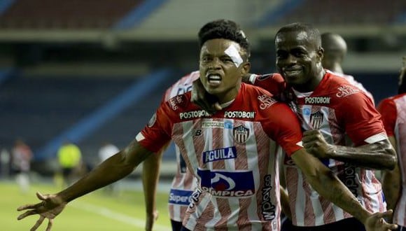 Junior venció por 2-1 a Fluminense en la Jornada 5 de la Copa Libertadores 2021. (Foto: Twitter)