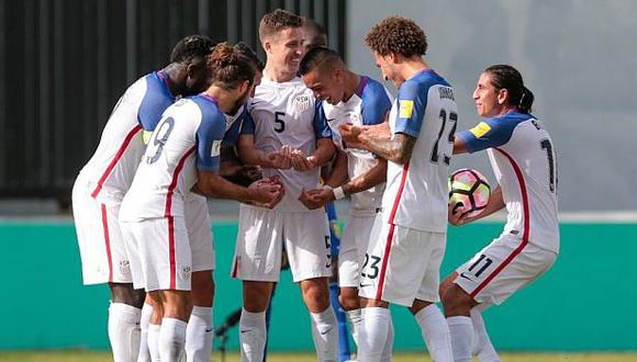 Estados Unidos no tuvo problemas para vencer a San Vicente y las Granadinas. (AFP)