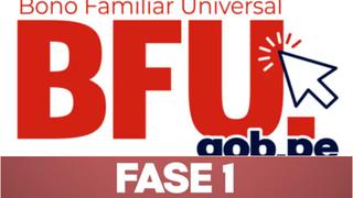 Bono BFU, Segundo Bono Universal: la plataforma para cobrar los S/. 760