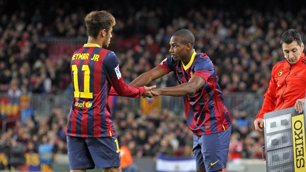 Adama Traoré debutó en el 2013 ingresando por Neymar. (Fotos: FCB y Agencias)