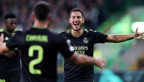 Eden Hazard será titular en el Real Madrid vs. Mallorca ante la baja de Karim Benzema. (Foto: AFP)