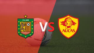 Termina el primer tiempo con una victoria para Deportivo Cuenca vs Aucas por 2-0