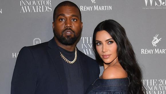La noticia de la separación de Kanye West y Kim Kardashian se dio a inicios de 2021 (Foto: Angela Weiss / AFP)