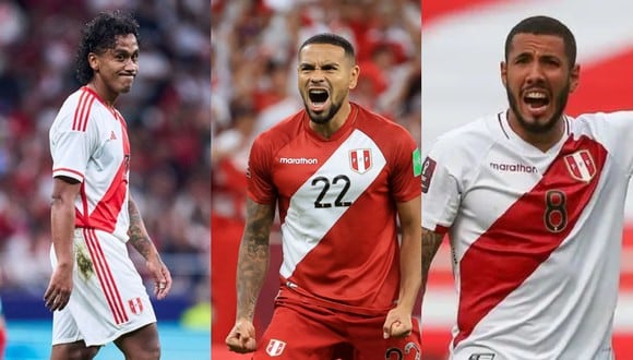 Renato Tapia, Sergio Peña y Alexander Callens se suman a la Selección Peruana. (Foto: Composición)