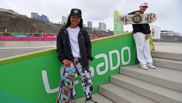Angelo Caro y Brigitte Morales triunfaron en Campeonato Nacional de Skate. (Legado Lima 2019)