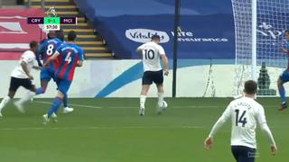 Demasiada calidad: Agüero marcó golazo ante Crystal Palace y Manchester City huele a campeón [VIDEO]