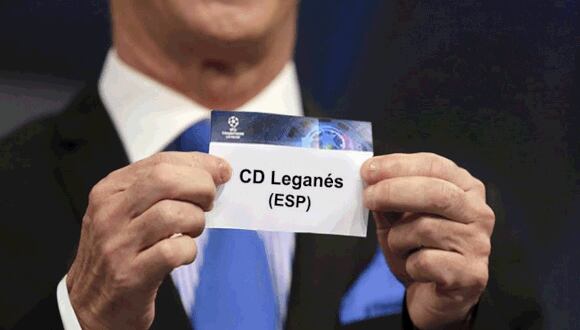 Leganés "pidió" ser incluido en el sorteo de las llaves de los octavos de final de la Champions League
