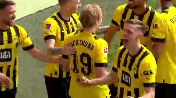 Dortmund se alista para una jornada que puede ser histórica en la Bundesliga. (Video: @BlackYellow)