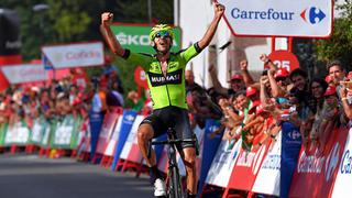¡Pedaleó fuerte! Mikel Iturria ganó la Etapa 11 de la Vuelta a España 2019 entre Saint Palais y Urdax Dantxarinea