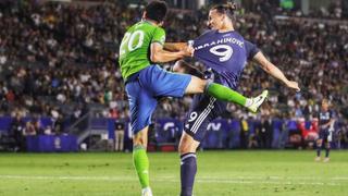 ¡Imparable! El doblete de Zlatan Ibrahimovic con Los Angeles Galaxy ante Seattle Sounders por MLS