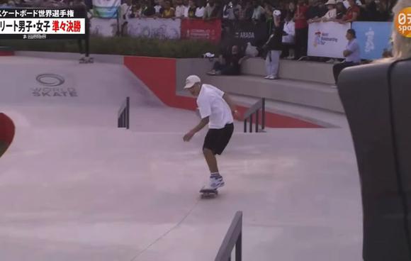 Angelo Caro clasificó a la final del Mundial de Skate en Emiratos Árabes. (Video: Difusión)
