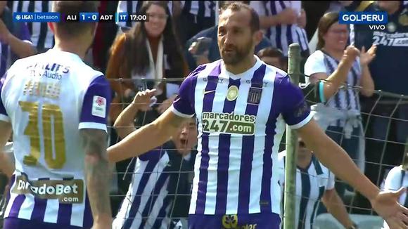 Gol de Hernán Barcos para el 1-0 de Alianza Lima vs. ADT. (Video: GOLPERU)