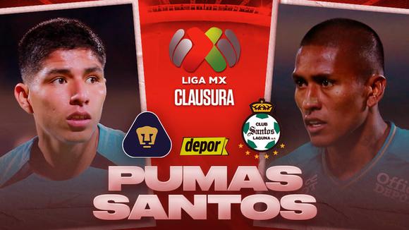 Pumas vs. Santos en vivo: mira la transmisión de la Jornada 7 de Liga MX (Video: Twitter)