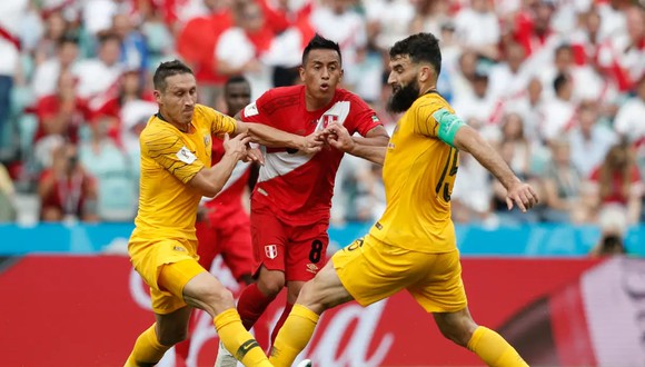 Perú vs. Australia se miden por el repechaje intercontinental Qatar 2022. (Foto: AFP)