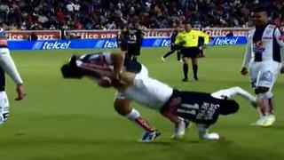 ¡A lo WWE! La insólita celebración de gol que fue censurada en México [VIDEO]