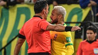 Por haber sido permisivo con Neymar: Conmebol suspende a Tobar por el Colombia vs. Brasil