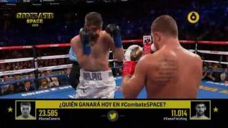 Salieron con todo: así fue el primer round entre Canelo Álvarez y Rocky Fielding [VIDEO]