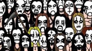 Ubica al panda entre la banda de ‘Black Metal’ de la imagen: el 97% no lo consiguió [FOTO]