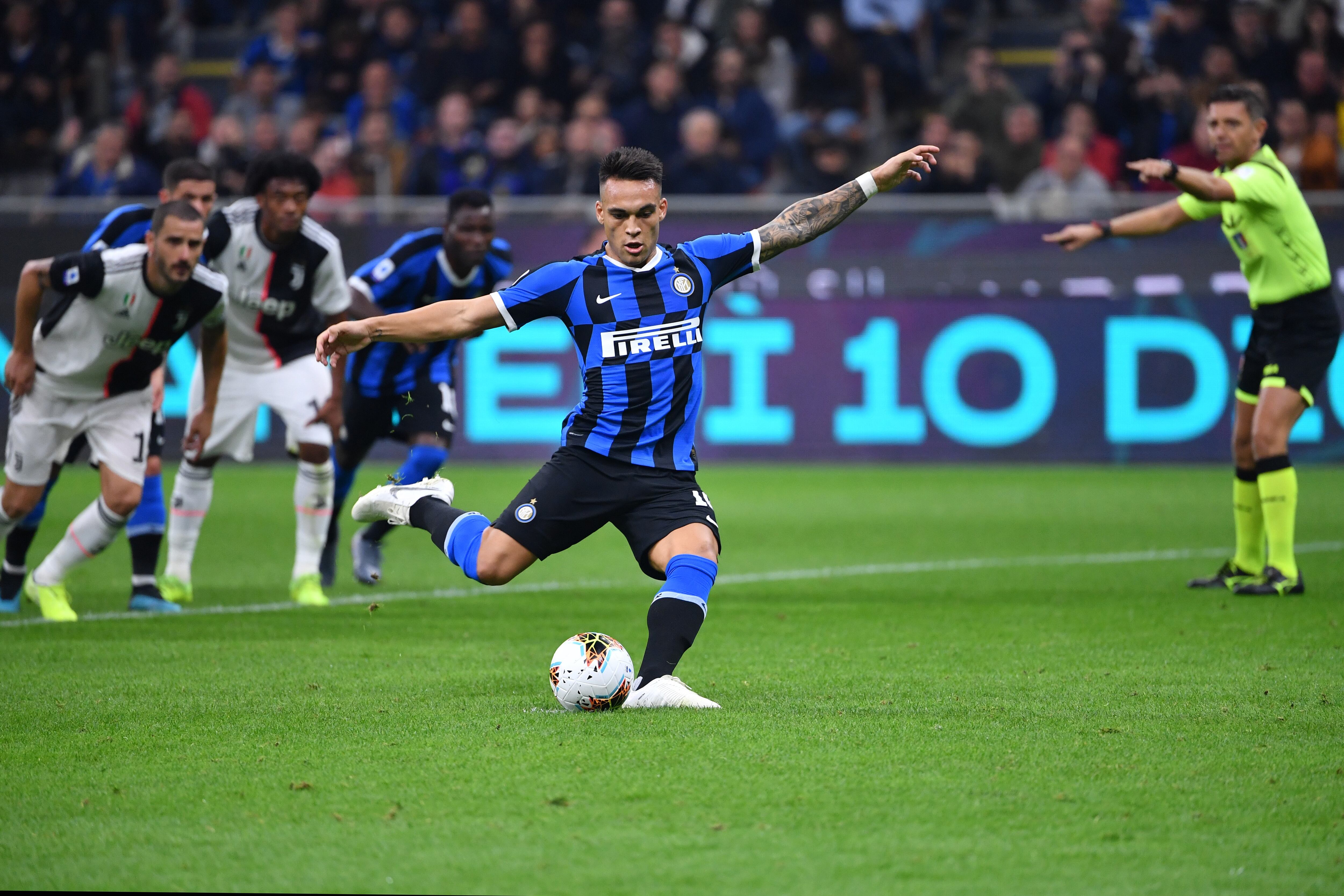 Lautaro Martínez llegó al Inter de Milán desde Racing Club en 2018. (AFP)