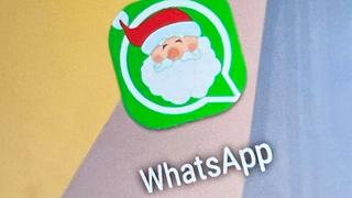 WhatsApp: cómo cambiar el logo de la app por uno con Papá Noel