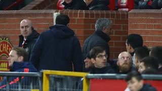 La increíble protesta de Mourinho que le costó la expulsión en Old Trafford