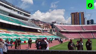 Va quedando todo listo: ultiman detalles en el estadio Hernando Siles para el Perú vs. Bolivia