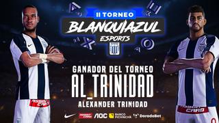 Alianza Lima: tras ganar el II Torneo blanquiazul de ESports, Alexander Trinidad se incorporó a la selección oficial del club