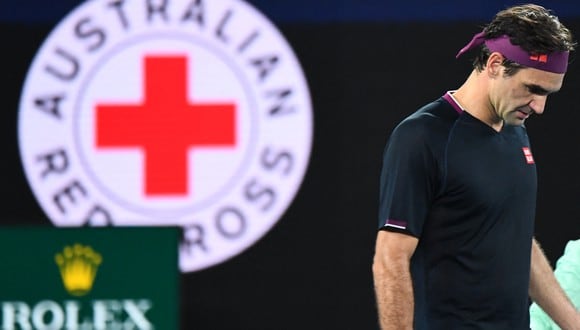 Federer, de 39 años, reapareció en el ATP 250 de Doha. (Foto: AFP)