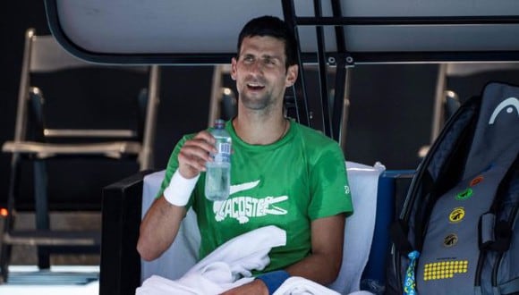 Novak Djokovic entró en el sorteo del Abierto de Australia y ya tiene rival. (Foto: AFP)