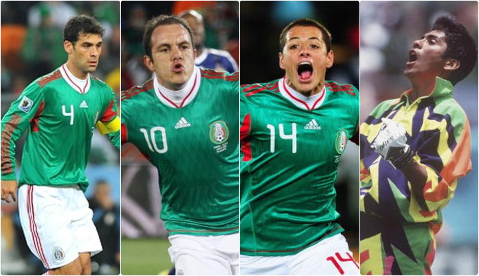 Recordar es volver a vivir: el once histórico de jugadores de México en los Mundiales. [FOTOS]
