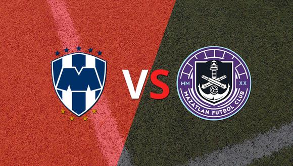 Inicia el partido entre CF Monterrey y Mazatlán