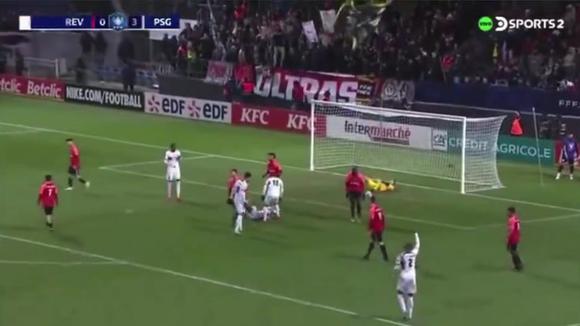 Gol Mbappé para el 4-0 del PSG vs. Revel por la Copa de Francia. (Vídeo: X).