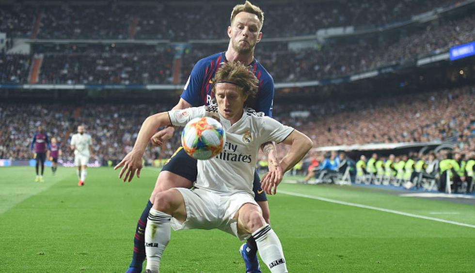 Real Madrid vs. Barcelona en el Bernabéu por la Copa del Rey. (Foto: Getty Images)