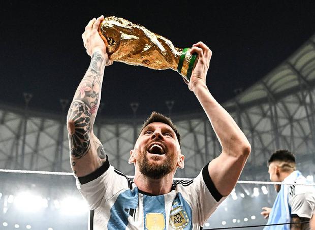 Lionel Messi ganó la Copa del Mundo con Argentina con 35 años. (Foto: Getty Images)