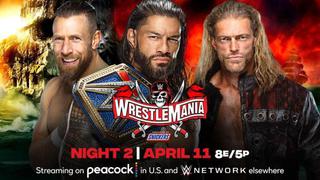 Será una triple amenaza: Daniel Bryan, añadido a la pelea de Roman Reigns vs. Edge en WrestleMania 37