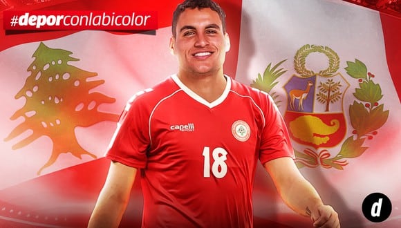 Alexander Succar podría jugar con Líbano en las Eliminatorias 2026. (Imagen: Depor)