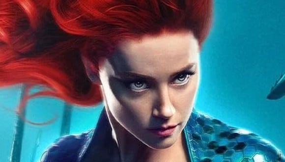 Amber Heard aún es parte de “Aquaman y el Reino Perdido”, pero su participación es mínima (Foto: Warner Bros.)