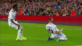 ¡Remonta la serie! Gol de Benzema para el 2-0 de Real Madrid vs Barcelona [VIDEO]