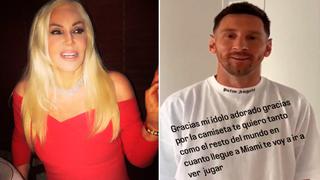 Lionel Messi envía saludo de cumpleaños a actriz argentina Susana Giménez