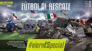 Cuando la selección y el fútbol nos une: el terremoto en México y otros casos [INFOGRAFÍA]