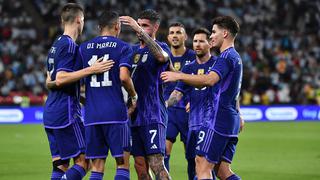 Argentina vs. Emiratos Árabes (5-0): resumen y goles del amistoso previo a Qatar 2022