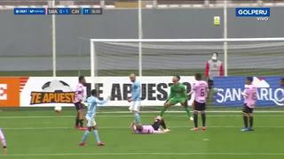 Para qué te traje: Adrián Zela marcó un autogol y puso el 1-0 de Sporting Cristal sobre Sport Boys [VIDEO]